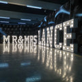 Luminous Alphabet Marquee Sign Giant Love Letters for Wedding Large Light up Letters