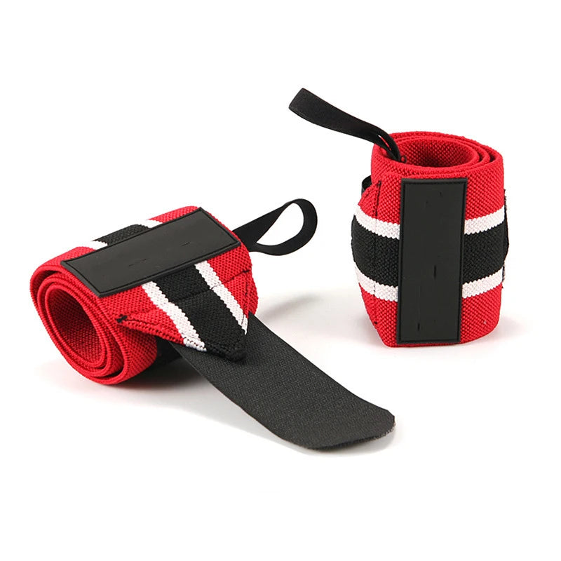 2023 New Arrival Fitness NON Slid Gym Band Sleeve Weight Lifting Straps Custom Logo Weightlifting Powerlifting Wrist Wrap
