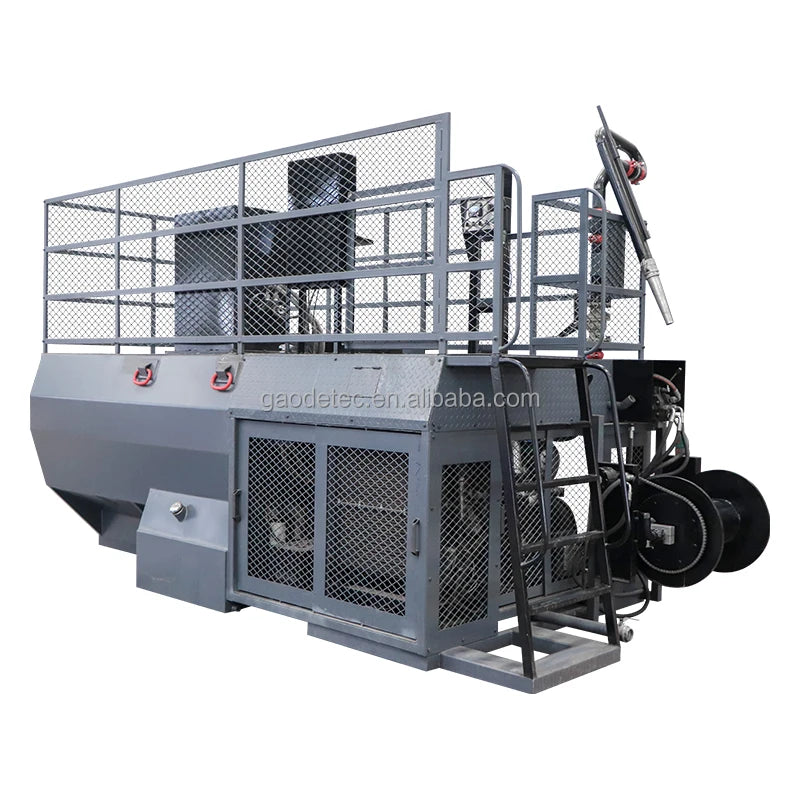 5000L 1320Gallon China Diesell and Scaping Hydraulic Hydroseeder and Hydromulching Machine