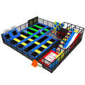 Modern Funny Hot Selling Kids Indoor Play Set Slide Playground Toys Indoor Playground Manufacture Indoor Trampoline Park
