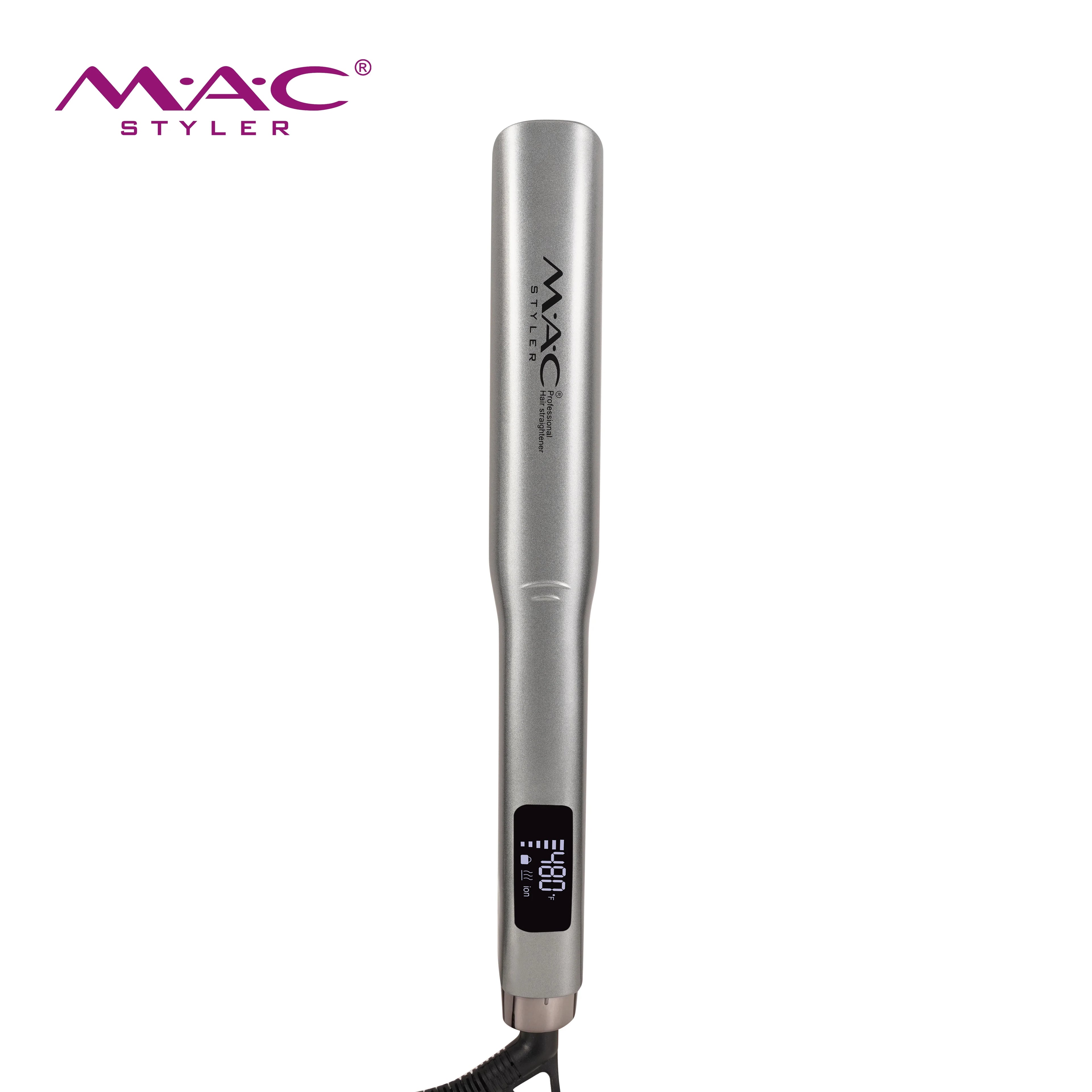 High Quality 450F Salon Hair Straightener Professional Hair Straightener With 5 Temps