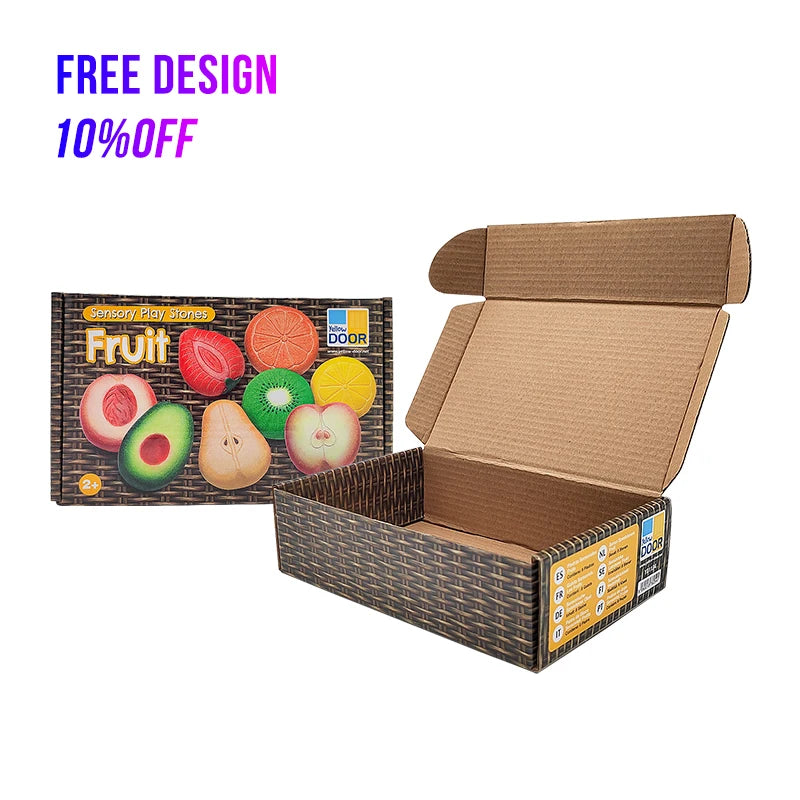 Corrugated Cardboard Tuck End Mailer Boxes UV Coating Embossing Matt Lamination Recyclable Customizable High Facial Cleanser