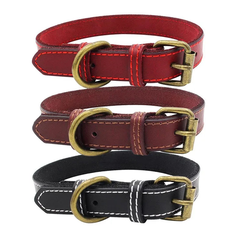 Wholesale Genuine Blank Leather Pet Dog Greyhound Collar