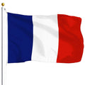2026 French Fan Flag 3*5ft 100% Polyester Football Match Event Flag France  Football Team Body Flag