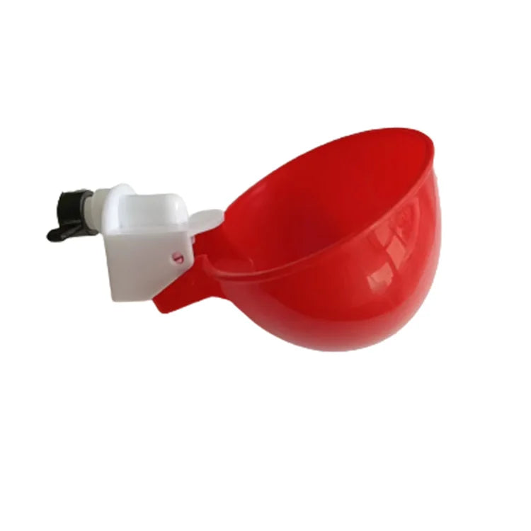 New Plastic Automatic Chicken Cup Drinkers and Water Bowl for Poultry for Pigeon Birds and Chicken Feeders