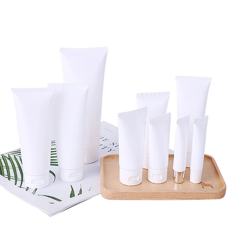 10ml 20ml 30ml 50ml 100ml 120ml Custom Printing PE PP Plastic Empty Squeeze Lipgloss Hand Cream Tube Cosmetic Packaging Tubes