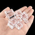 Photography Props Fake Ice Cubes Acrylic Ice Cubes Artificial Ice Blocks