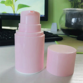 Cosmetic Packaging 15ml 30ml 50ml 100ml 120ml pink White Luxury Refillable Empty Plastic Airless Lotion Cream Pump Bottle
