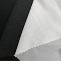 Eco-friendly Custom Plain Twill Fusible Woven Interlining Lining Polyester Garment Interlining
