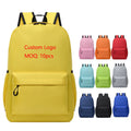 Wholesale Children Promotional Gifts Back Pack School Bags 2025 Utility Outdoor Lightweight Oxford Custom Backpack With Logo