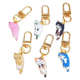 Wholesale Custom Souvenir Cartoon Cute Animal-Shaped Soft Hard Enamel Metal Keychain