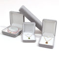 Personalized Gifts Jewelry Box Velvet Jewelry Tray Custom Jewelry Box Organizer for Necklace Bracelet Earings Packaging