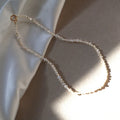 4-5mm Small Baby Tiny Size Fresh Water Natural Cultured Irregular Baroque Pearl Choker Necklace