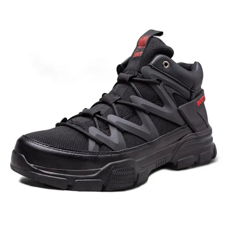 Hot Sale Non-slip Construction Comfortable Lightweight Steel Toe Shoes Sneakers Fashion Work Safety Shoes