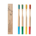 2026 Wholesale Custom Eco-Friendly Soft Bamboo Charcoal Nylon 1010 Bristles Biodegradable Organic Bamboo Toothbrushes for Adults