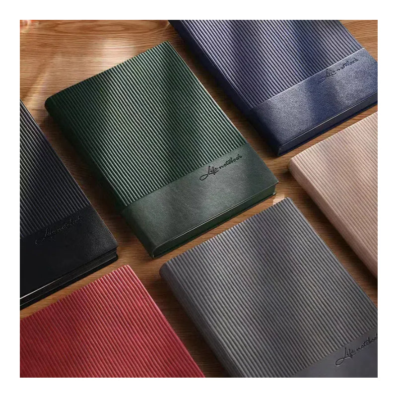 Custom A5 Leather Travelers Notebook Soft Cover Journal for Logo Printing