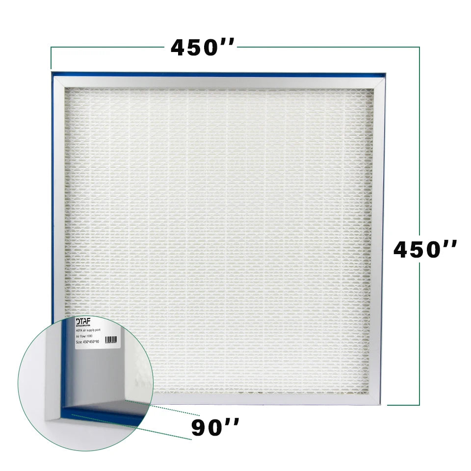 Wholesale Liquid tank AHU System H13 H14 HEPA Mini Pleat Filter