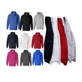 2023 Hot Sell High Quality EU/US Size 295g Cotton Polyester Blend Custom logo Plain Men Fleece Pullover Hoodies