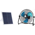 14 Inch Home Appliances Home Adapter Charging Waterproof Portable Solar Charging Fan Solar Charging Outdoor Fan