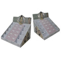PDQ Paper Table Top Cardboard Counter Display Foldable and 4C Printing for Eyeglass and Reading Material Advertising