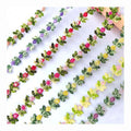 15mm Diy Garment Accessories Water Soluble Flower Lace Ribbon Embroidery Headwear Bracelet Decorative Leaf Lace Trims Embroidery