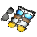 Wholesale Ready Stock Assorted Mixed Magnetic Clip on Polarized Lens Sun Glasses Sunglasses
