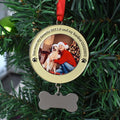 Pet Christmas Dog Bone Ornaments for Christmas Tree Sublimation Remembering Pets Memorial Ornaments