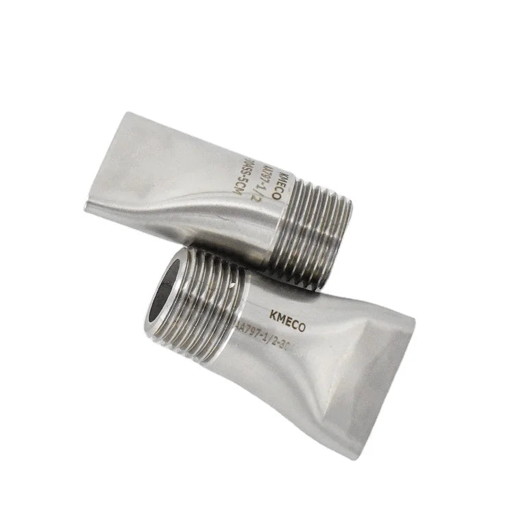 KMECO Customized Made AA797 Stainless Steel  Replaced USA Brand Flat Fan AIR NOZZLE