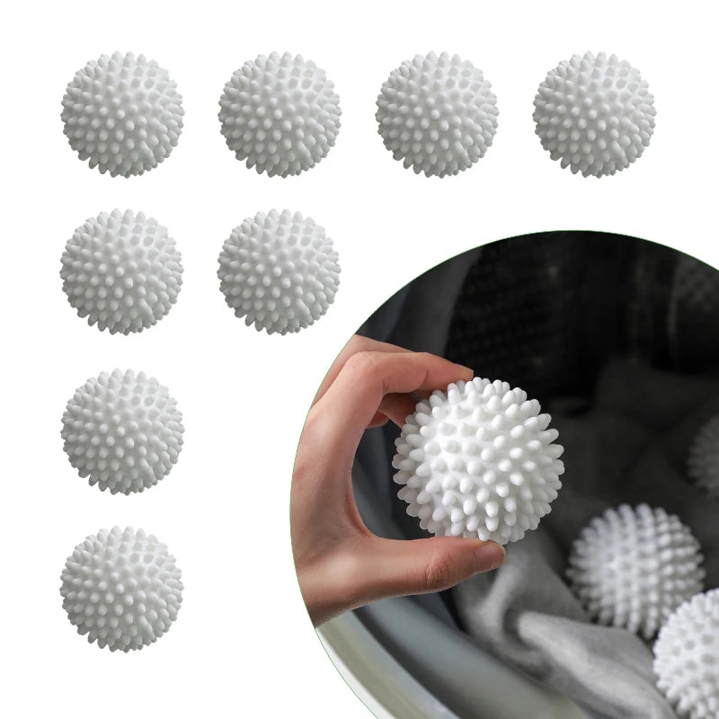 Prodigy Reusable Anti-Static Grey Wool and Silicone Laundry Drying Balls Model BW007 for Dryer Clothes Cleaning