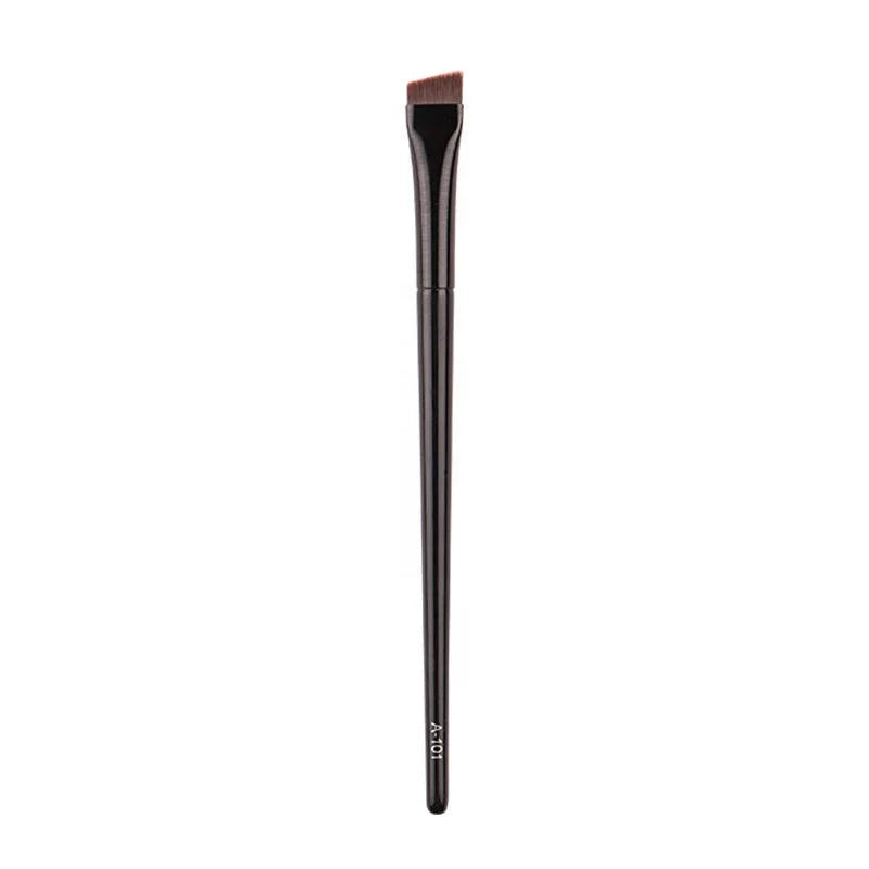 Makeup Ultra Thin Flat Brow Brush Straight Blade Eyeliner Brush Angled sharp Fine Oblique Eyebrow Brush
