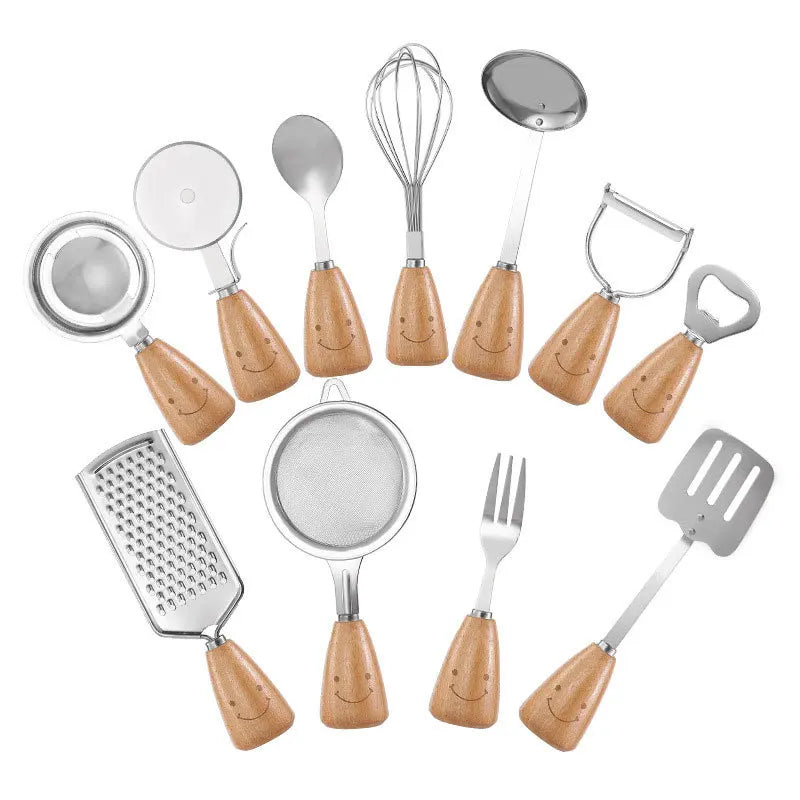 Wholesale Stainless Steel Kitchen Tools Set China's Metal Including Grater Peeler Egg Separator Paring Forks More Accessories