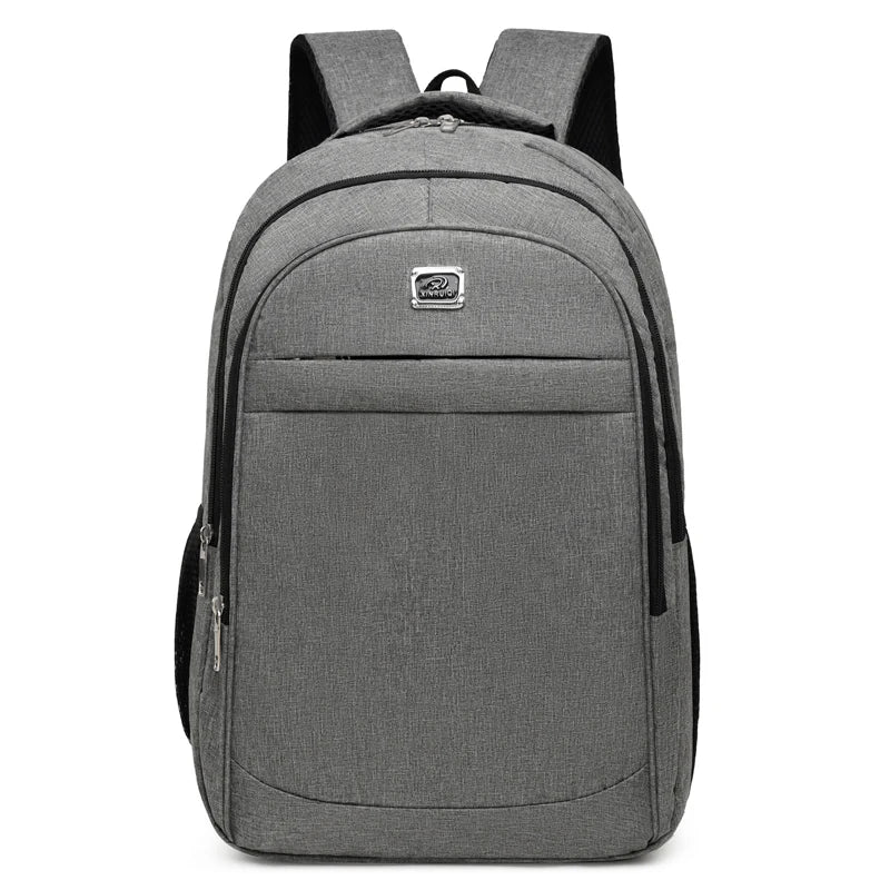 Custom logo Casual Sports Backpacks Men 15.6 Inch College School Bag Adult Travel Hiking Women's Laptop Backpack for Students