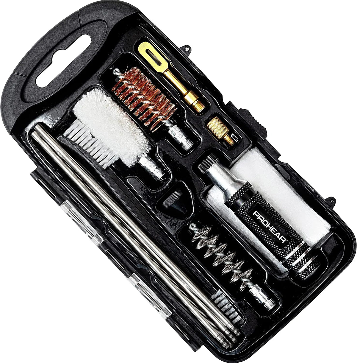Hot Sell Wholesale Tactical Gun Cleaning Kit Galvanized Wire Brush Black Portable Survival Tool for Hunting Shooting
