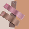 Booty Yoga Bulk Gym Exercise Adjustable Elastic Logo Hip Loop Fabric Fitness Wholesale Set Resistance Bands