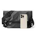 New Custom Small Mobile Phone Pu Leather Sport Side Chest Sling Crossbody Luggage Travel Shoulder Messenger Bag for Men Women