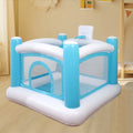 Indoor Slient Airtight Inflatable Bouncer Children Blue Bouncy House Air Sealed Compact Little Inflatable Castle Trampoline