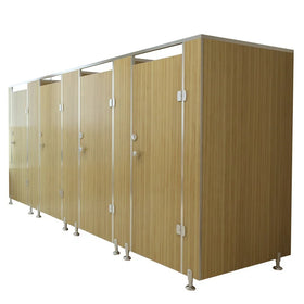 Cartmay HPL Waterproof Public Toilet Cubicle Partition Stall Bathroom Partitions