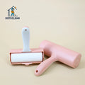 2025  Multifunctional Model  New Cute Hair Sticker Manual Handle Pet Hair Tear Type Clean Roller Plastic Everyday Sticky