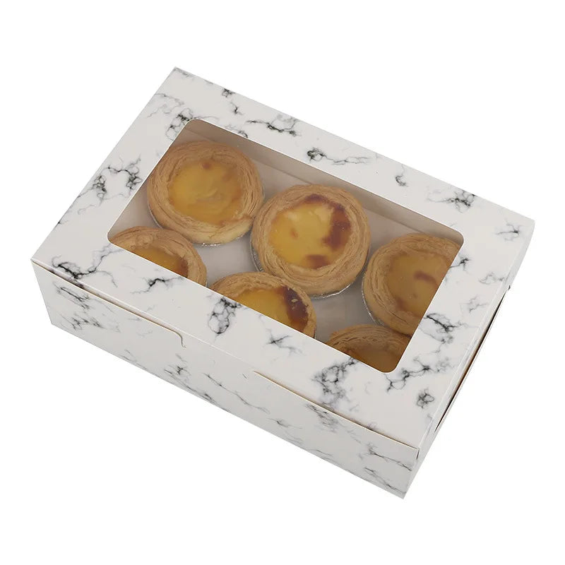 Wedding Party Supplier Wholesale Cake Box With Cup Holder Dessert Packaging Paper Boxes