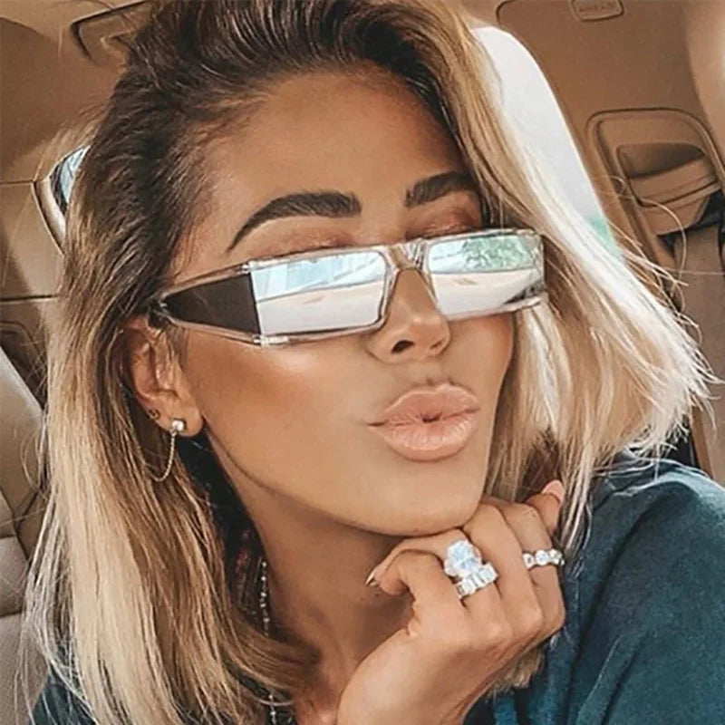 2023 Fashion protection Uv400 Eyewear Shades Personalized Sunglasses Small square Frame Unisex Sunglasses