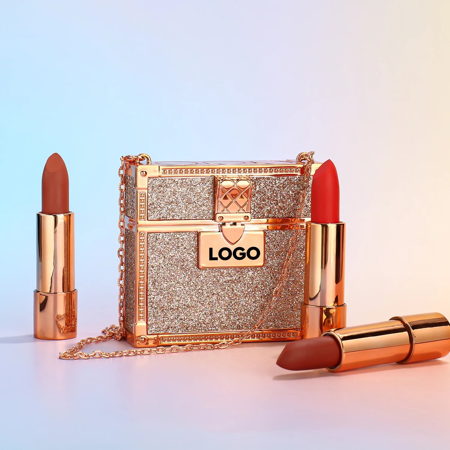 New Product Explosion  Waterproof Long Lasting Moisturizing Lipstick Makeup Cosmetics Lipstick Bag Set