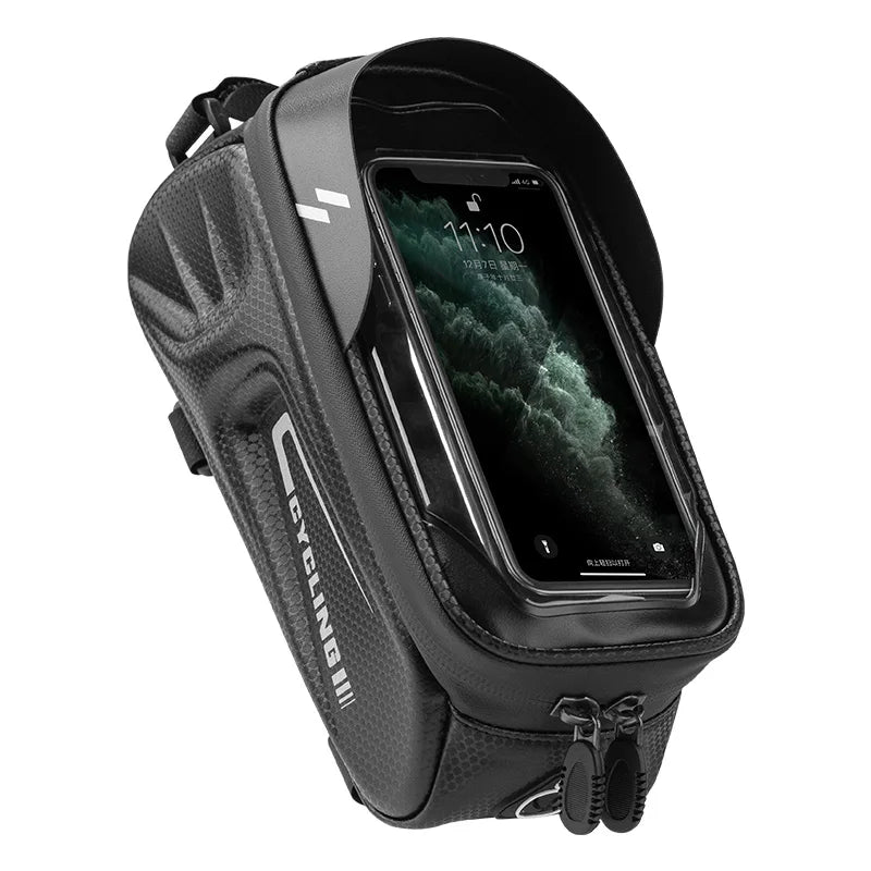 New Design Rainproof Bicycle Front Touch Screen Phone Bag Mountain Bike Top Tube Cycling Bag Waterproof Bicycle Bags