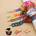 Rubber Matt Acrylic Retro Eyewear Accessories Glasses Rope Silk Sunglasses Strap Spectacle Masking Holder Glasses Chain