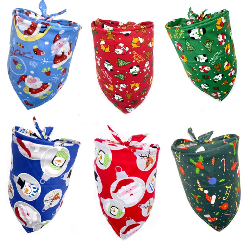Wholesale DOG Christmas Pet Bandana