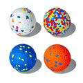 High Elasticity Eco-Friendly ETPU Chew Toy for Medium Large Dogs Bite-Resistant Rugby Explosion Design Not for Cats Pet Toy