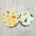 Reusable Cotton or Polyester Customized Elastic Band Fabric Bowl Covers