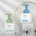 High Quality Pet Square Liquid Soap Dispenser Foaming Face Wash Bottle Clear Foam Pump 250ml Empty Foam Pump Bottles