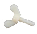 DIN315 PA66 M6 25mm Through-hole Plastic Wing Screws Nylon PA66 Knob Thumbscrew Nylon Wing butterfly Bolt and Nut
