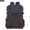 ZUOLUNDUO Classic Vintage Style 2026 Summer Anti-Theft Fashion Backpack for Men Travel Mochilas & School Bags