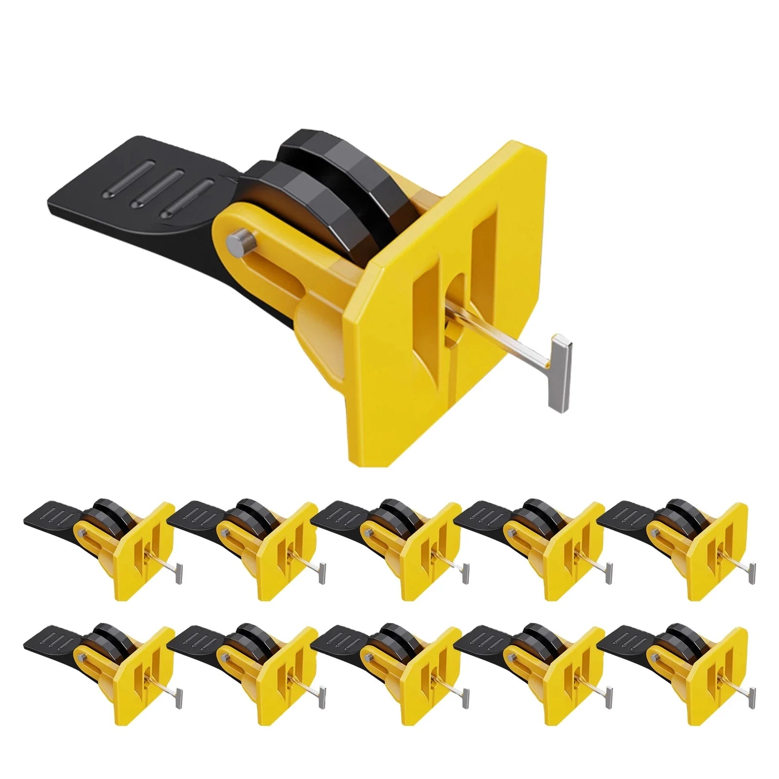 JNZ Tiles Tools Flooring Accessories System Spacers Reusable Leveling Replaceable Steel T-pin Tile Levele